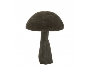 Veliká dřevěná houba Mushroom Wood Granitti M – 28*28*39 cm