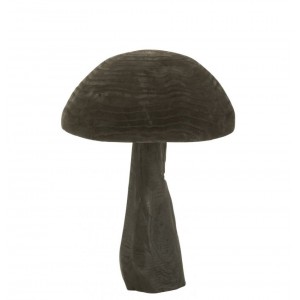 Veliká dřevěná houba Mushroom Wood Granitti M – 28*28*39 cm