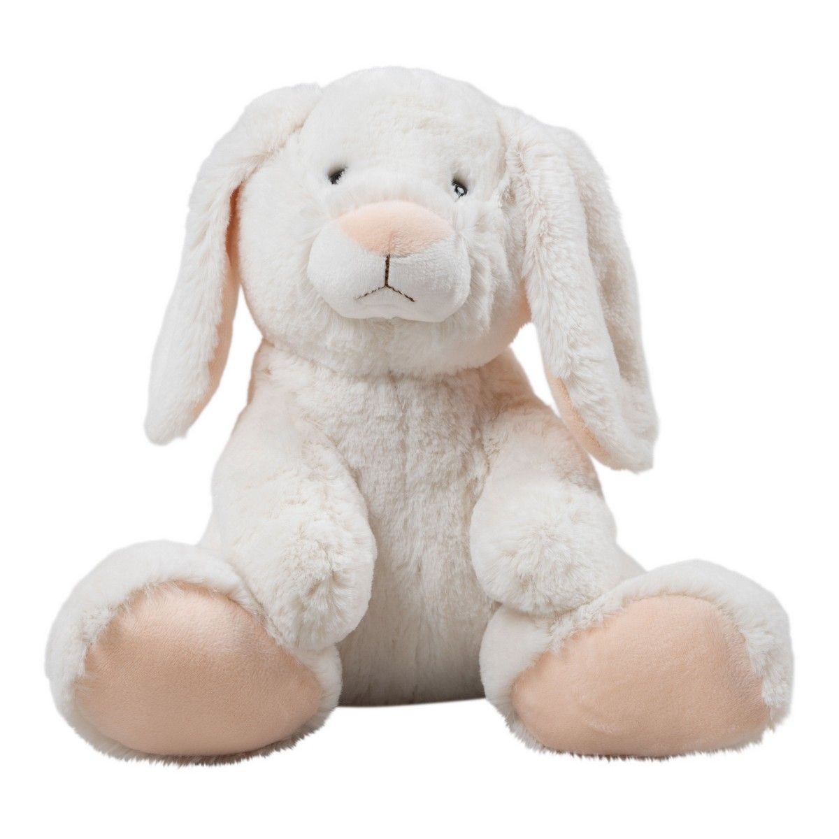 Plyšová hračka bílý zajíček Cuddly Bunny Bila – 15 cm