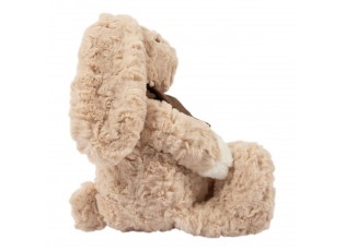Plyšový béžový zajíc se šálou Cuddly Bunny Jojo – 30 cm