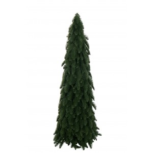 Umělý vánoční stromek s tmavě zelenými jehličkami velký – 28*28*95 cm