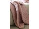 Měkká růžová prošívaná deka / přehoz Aix Soft – 180*130 cm Chic Antique