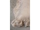 Béžový povlak na polštář s volánovým okrajem Aix Soft – 50*50 cm Chic Antique