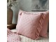 Růžový povlak na polštář s volánkovým okrajem Aix Soft – 50*50 cm Chic Antique