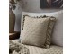 Taupe povlak na polštář s volánkovým okrajem Aix Soft – 50*50 cm Chic Antique