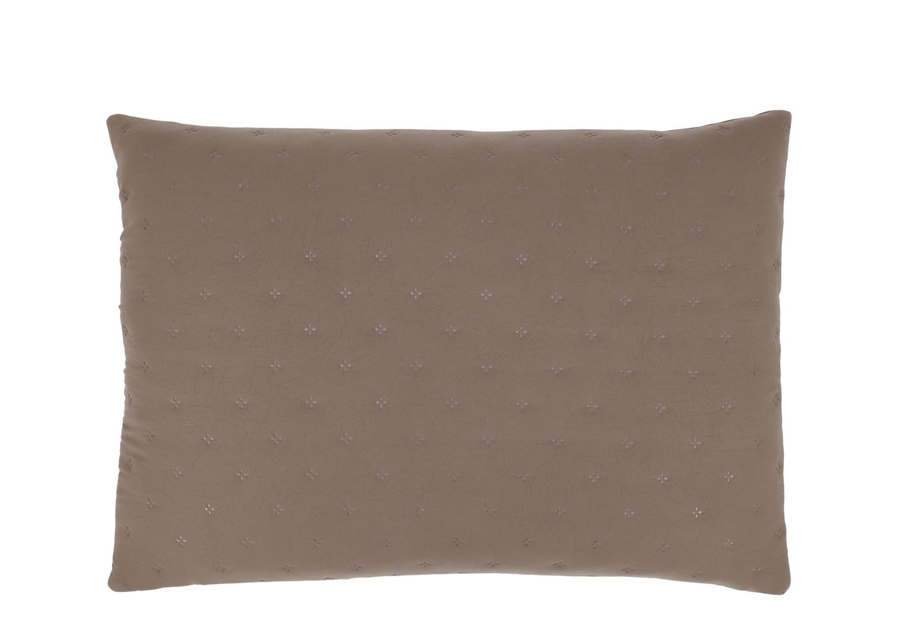 Měkký hnědý povlak na polštář Aix Soft – 70*50 cm
