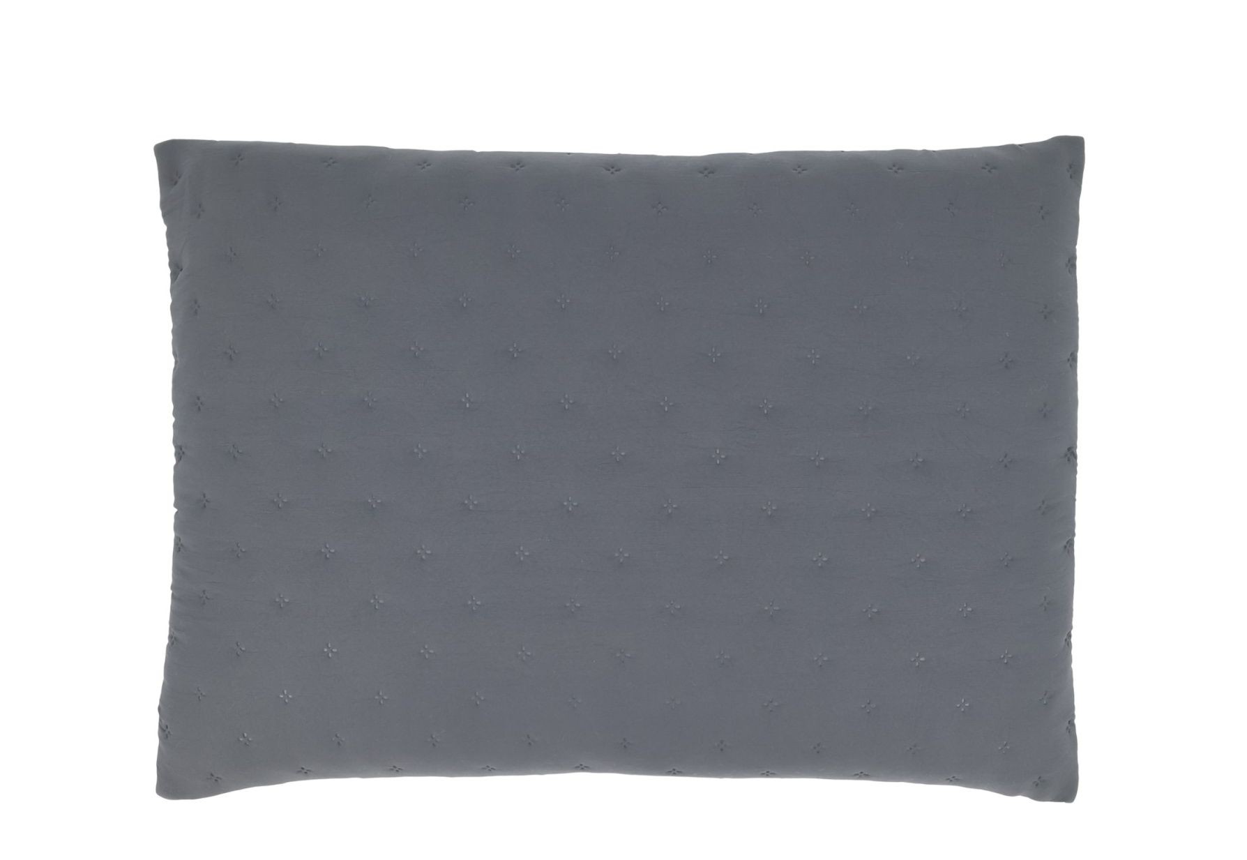 Měkký šedý povlak na polštář Aix Soft – 70*50 cm