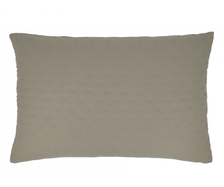 Měkký taupe povlak na polštář Aix Soft – 90*60 cm Chic Antique