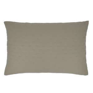Měkký taupe povlak na polštář Aix Soft – 90*60 cm