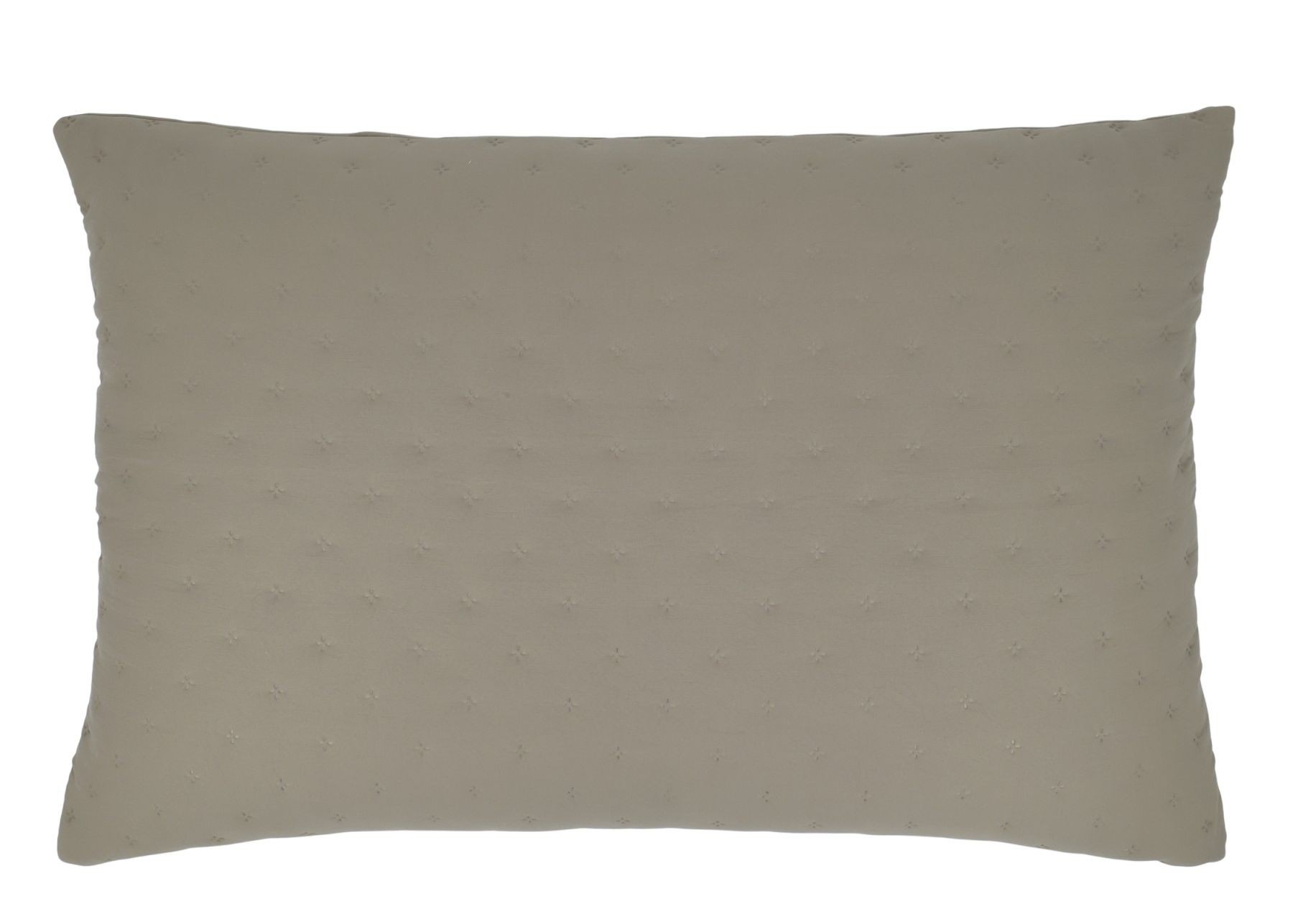 Měkký taupe povlak na polštář Aix Soft – 90*60 cm