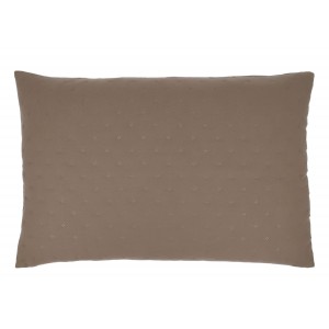 Měkký hnědý povlak na polštář Aix Soft – 90*60 cm