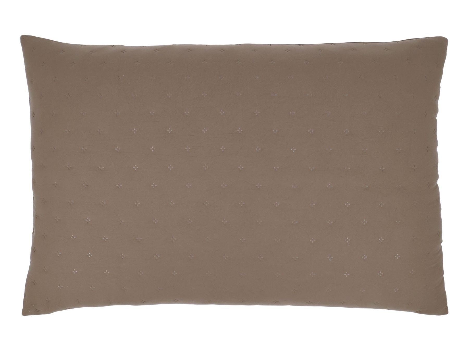 Měkký hnědý povlak na polštář Aix Soft – 90*60 cm