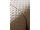 Prošívaný přehoz Aix Soft v přírodní barvě z polyesteru – 260*240 cm Chic Antique