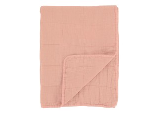 Korálový přehoz s opraným vzhledem Aix Vintage Quilt - 130*180 cm