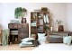 Přehoz Aix Vintage z oprané bavlny jemně opálové barvy – 180*130 cm Chic Antique