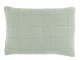 Zelený povlak na polštář s opraným vzhledem Aix Vintage verte – 60*40 cm Chic Antique