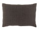 Povlak na polštář s opraným vzhledem Aix Vintage Mocca – 60*40 cm Chic Antique
