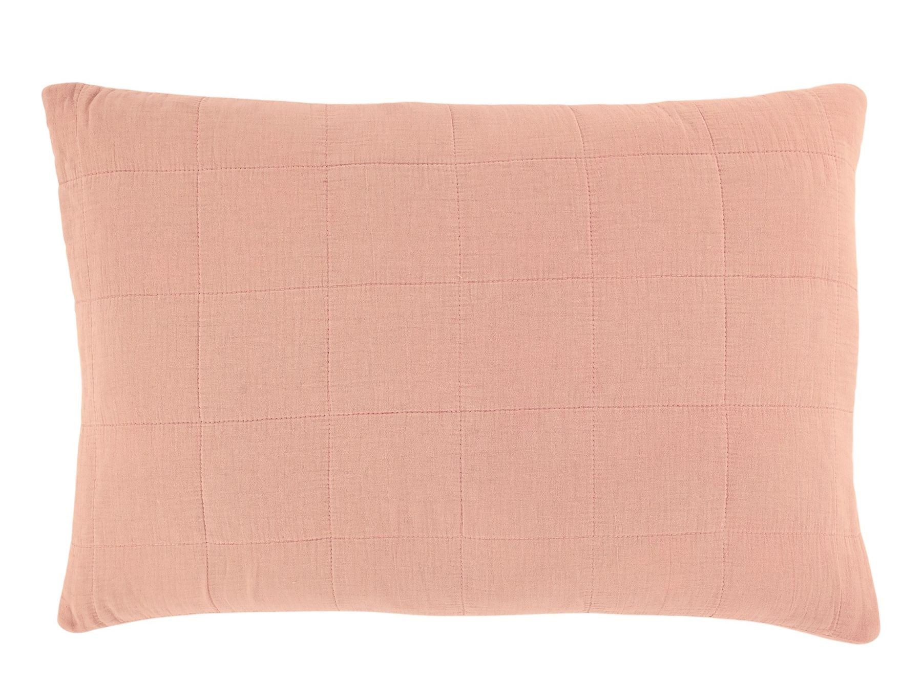 Korálový povlak na polštář s opraným vzhledem Aix Vintage – 60*40 cm