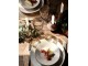 Šedá sklenice Saint-Émilion se vzorem – Ø 8,5*10,5 cm / 250ml Chic Antique