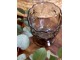 Šedá sklenice Saint-Émilion se vzorem – Ø 8,5*10,5 cm / 250ml Chic Antique