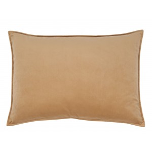 Medově zlatý sametový povlak na polštář Aix – 70*50 cm