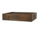 Box na příbory se 4 přihrádkami z borovicového dřeva Nature – 40*27*8,5 cm Chic Antique