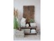 unikátní dekorativní dveře Grimaud z recyklovaného hnědého dřeva Nature – 80*7*143 cm Chic Antique
