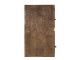 unikátní dekorativní dveře Grimaud z recyklovaného hnědého dřeva Nature – 80*7*143 cm Chic Antique