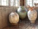 Béžový antik květináč s podstavcem Chic Antique – Ø 49*85 cm Chic Antique