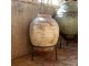 Béžový antik květináč s podstavcem Chic Antique – Ø 50*76 cm Chic Antique