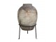 Béžový antik květináč s podstavcem Chic Antique – Ø 50*76 cm Chic Antique