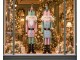 Kovová dekorace Louskáček Nutcracker v růžovo-zeleném - 41*34*174 cm Clayre & Eef