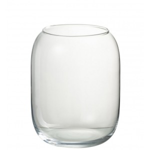 Transparentní skleněná váza Hurricane Zilly – 17*17,5*22 cm