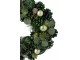 Zelený vánoční věnec se šiškami Pinecone – 34*34*8 cm J-Line by Jolipa