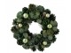 Zelený vánoční věnec se šiškami Pinecone – 34*34*8 cm J-Line by Jolipa