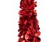 Veliký červený lesklý vánoční strom Sparkling XL – 40*40*180 cm J-Line by Jolipa