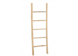 Stojan žebřík z přírodního dřeva teak Ladder – 52*4*158 cm