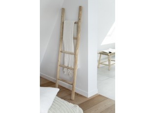 Stojan žebřík z přírodního dřeva teak Ladder – 52*4*158 cm