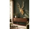 Zlatá veliká nástěnná hlava jelena Deer z polyresinu XL – 57*38*103 cm J-Line by Jolipa