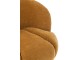 Luxusní otočné křeslo v okrové barvě Luxury – 87*84*70 cm J-Line by Jolipa