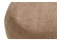 Taupe kulatá podnožka Luxury - Elegance a pohodlí pro váš domov – 79*79*38 cm J-Line by Jolipa