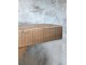 Konzolový stůl Grimaud z recyklovaného dřeva hnědý Nature – 122*22*77 cm Chic Antique