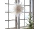 Závěsná krémová papírová hvězda Vintage Paper Star – Ø 40 cm Chic Antique