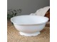 Porcelánová mísa s krajkou Provence lace – Ø 25 cm / 1,5L Chic Antique