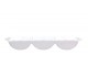 Porcelánová miska Provence lace 3 přihrádkami – 33*10 cm Chic Antique