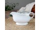 Porcelánový omáčník Provence lace – 19*10 cm / 400ml Chic Antique