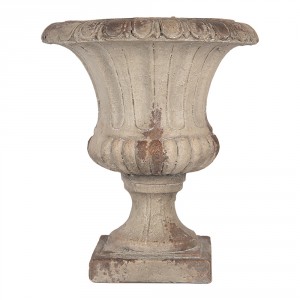 Béžový dekorační květináč v barokním stylu Baroque – Ø 35*40 cm