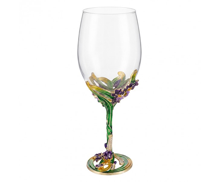 Dekorativní skleněná figurka transparentní Ø 7*21 cm Clayre & Eef – Ø 7*21 cm Clayre & Eef