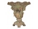 Zelený dekorační květináč v antickém stylu s andílky Angel - 34*34*35 cm Clayre & Eef