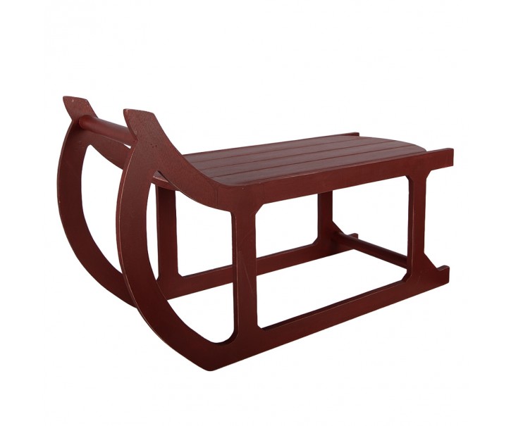 Dřevěné dekorační sáňky Clayre & Eef – 60*25*35 cm Clayre & Eef